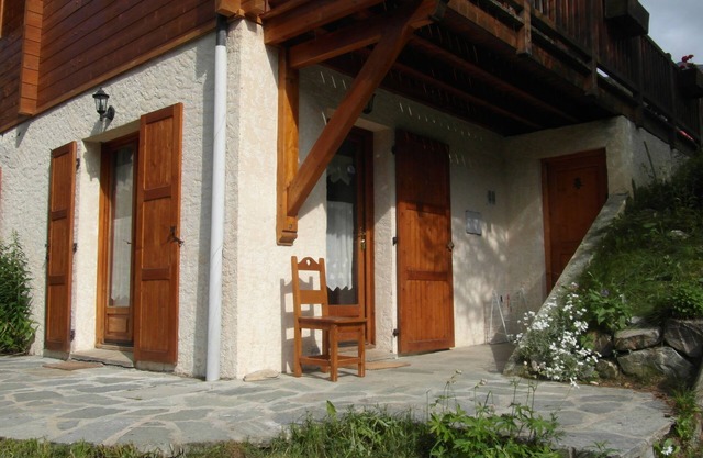 Les Orres pied des pistes, dans chalet, location pour 2/3 personnes