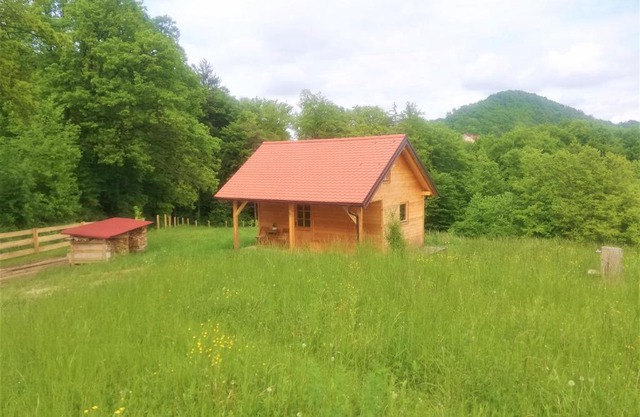 Lesena hiška čebelnjak