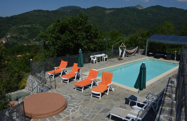 LEVANTE PANORAMIC VIEW AMONG THE HILLS ABOVE SESTRI