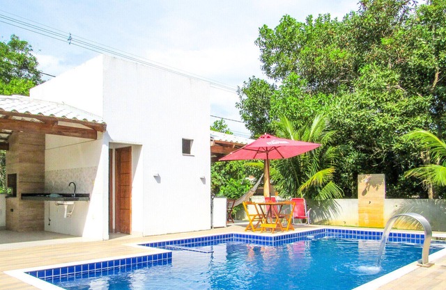 Linda casa c lazer completo a 500m do mar-Prado/BA