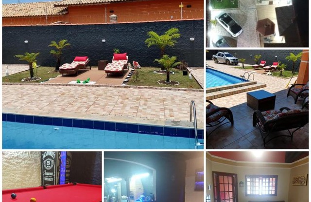 Linda casa com piscina-Cibratel - 500mt da praia