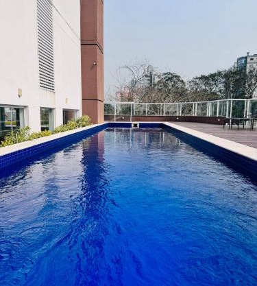 Linda vista e no centro da cidade