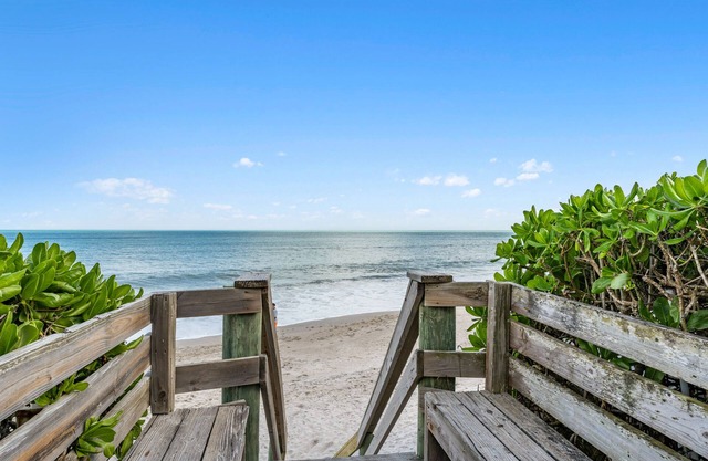 Location is what our home is all About 300 ft from a private pet-friendly beach