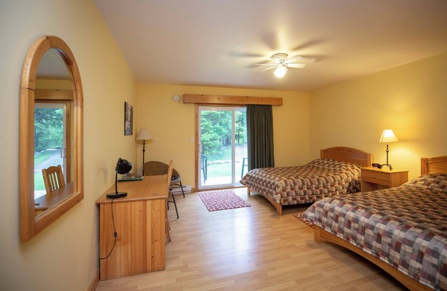 Lodge room at Mersey River Chalets