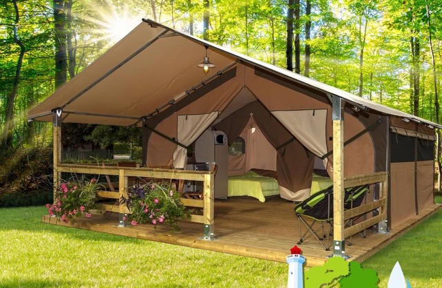 Lodge tent rental on the Ile d'Yeu