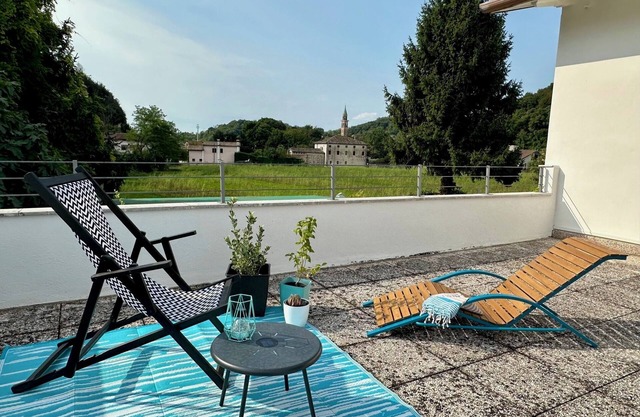 Lodging Da Deki at the foot of Mount Grappa