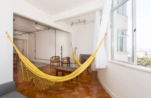 loft type appartment with top of Rio and Guanabara Bay