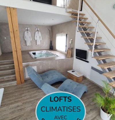 lofts Emlavie - locations avec Spa privatifs - Futuroscope à 5 mn - Arena et Aquascope