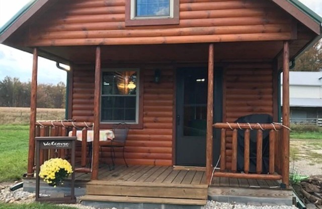Log Cabin in Farm Country in Portage County