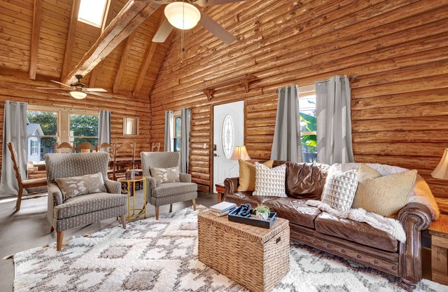 “Logged Out”- Log Cabin Rental