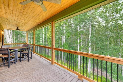 Long-Range Views Blue Ridge Mtn Cabin with 3 Decks