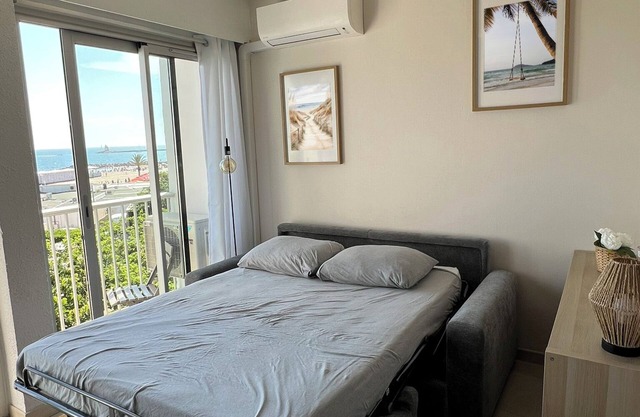 Lovely 3,4-person studio, a stone's throw from the beach