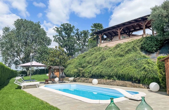 Lovely apartment for 4 guests with WIFI, pool, A/C, terrace, pets allowed and panoramic view