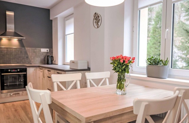 Lovely apartment for 5 people with WIFI, TV, panoramic view and parking