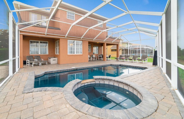 Lovely home in a gated neighborhood with pool and spa