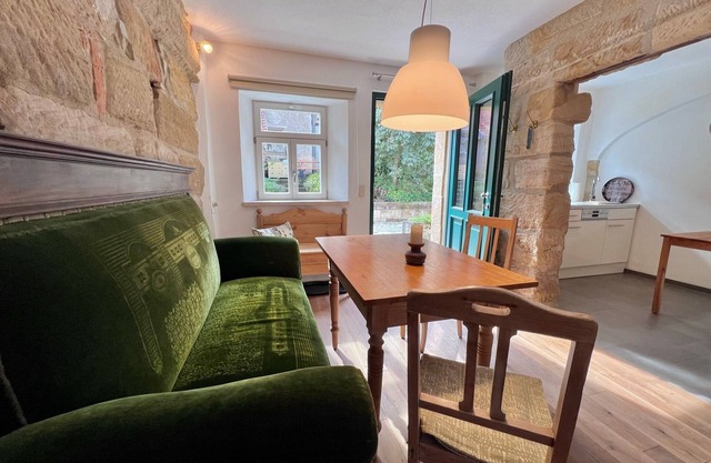 Luxurious apartment (43sqm) with old sandstone walls