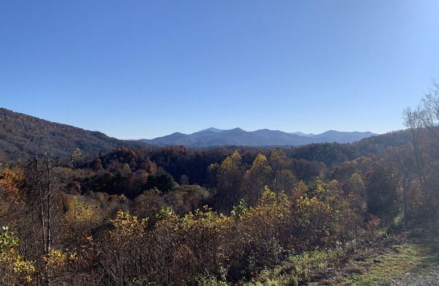 Lucy's Cottage has Exceptional views of the Blue Ridge Mountains!