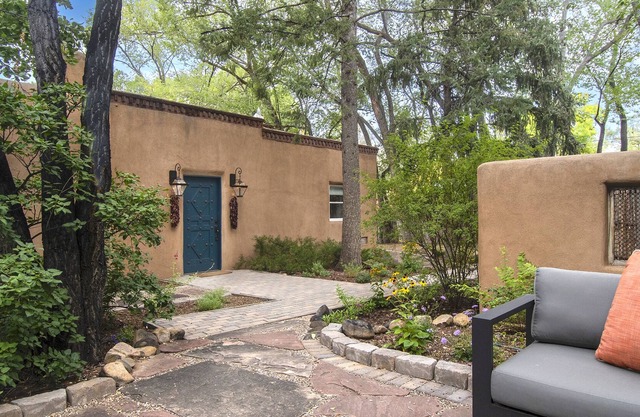 Lush Gardens and Supreme Privacy Behind the Gate.
