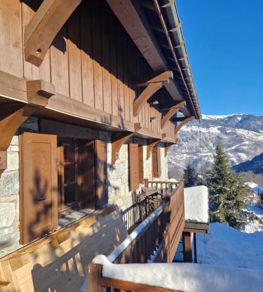 Luxe - Chalet Meribel Les Allues 10p 4BDR 4 BTHR