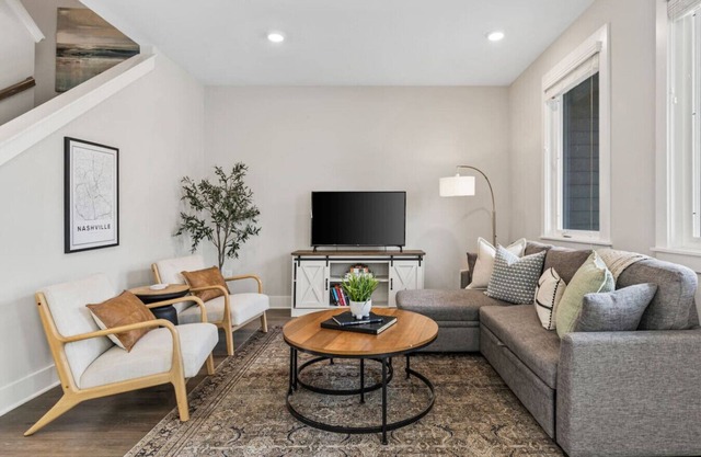 Luxe Home with Gated Parking, Private Balcony & 4 miles to Downtown