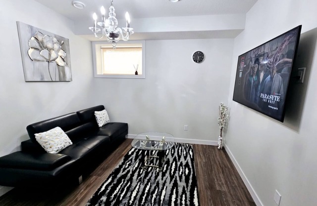Luxurious basement suite