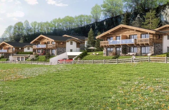 Luxurious chalet with sauna near the bathing lake