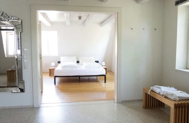 Luxurious modern studio apartment in villa with park near historic old town