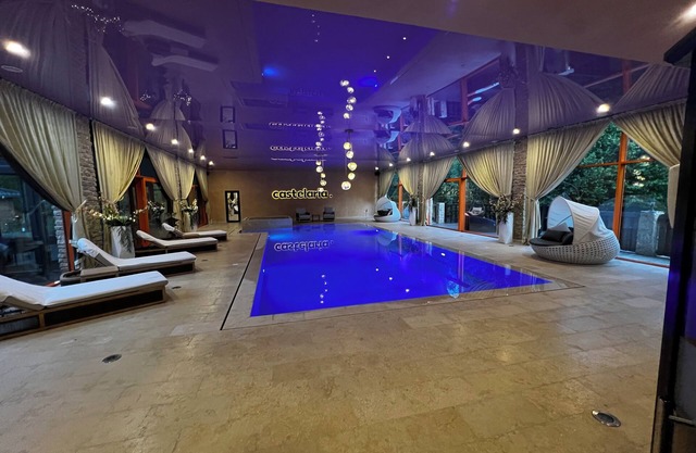 Luxurious Villa Near Dracula's Castle with Indoor Pool, Theater, and More
