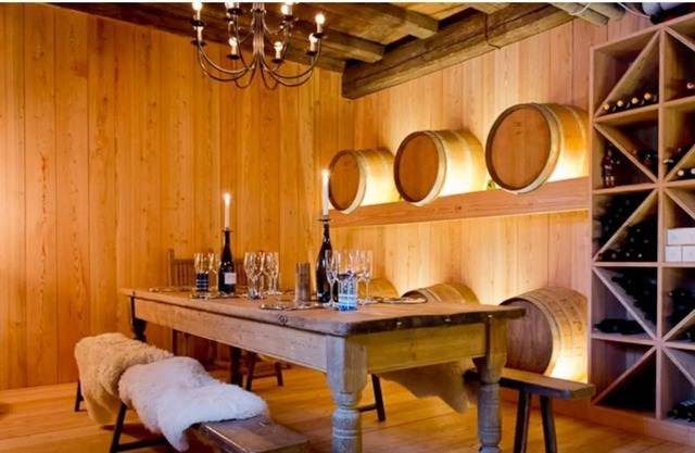 Luxury 250 yr old Swiss winefarm with charming cellar