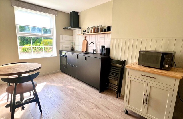Luxury apartment in the heart of the village.
