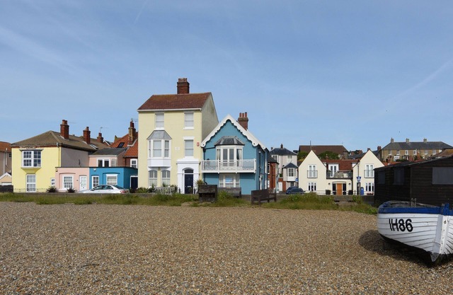 Luxury beach front property with uninterrupted sea views.