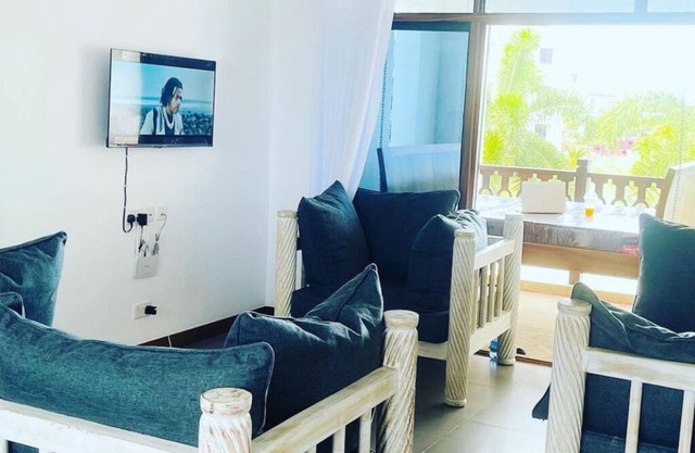 luxury beachfront is directly on white sandy beach giving fresh air