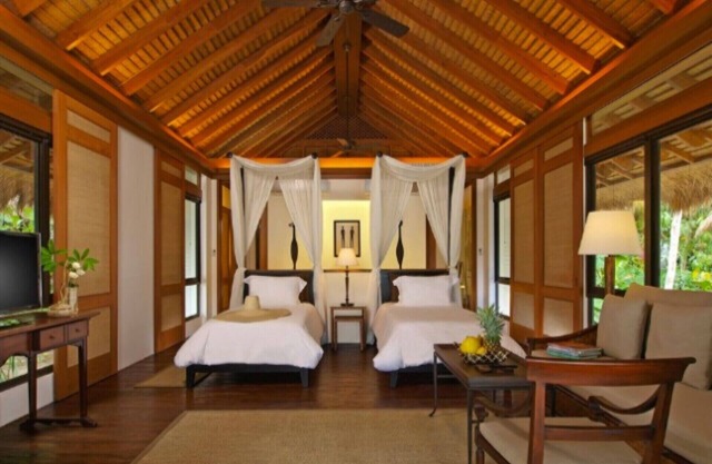 Luxury Beachfront Villa on Pangulasian Island Resort, El Nido Villa 1013