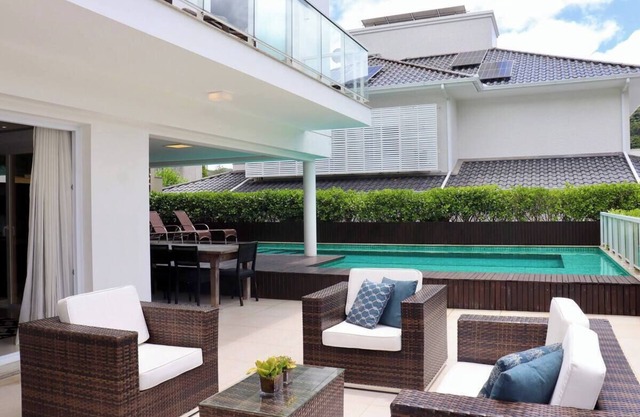 Luxury home with pool - gated community