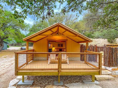 Luxury Cabin, with Hot-Tub Access in Ingram, Texas for Relaxing Weekends Away