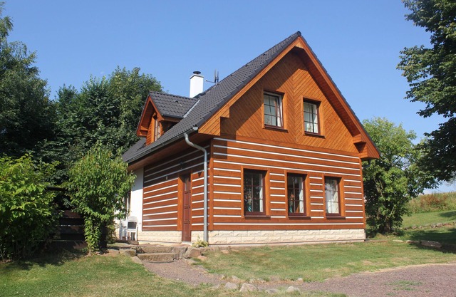 Luxury detached villa with sauna and wood-burning stove and unobstructed view over farmlands