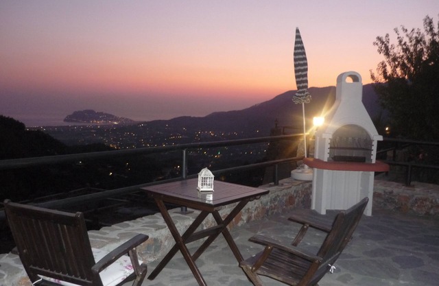 Luxury detached villa with own floodlit pool and terrace and stunning views