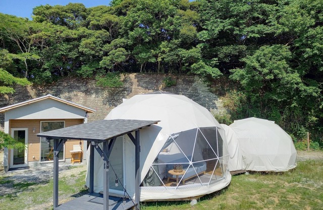Luxury dome plan for 4 adults Private toilet an/Isumi City Chiba
