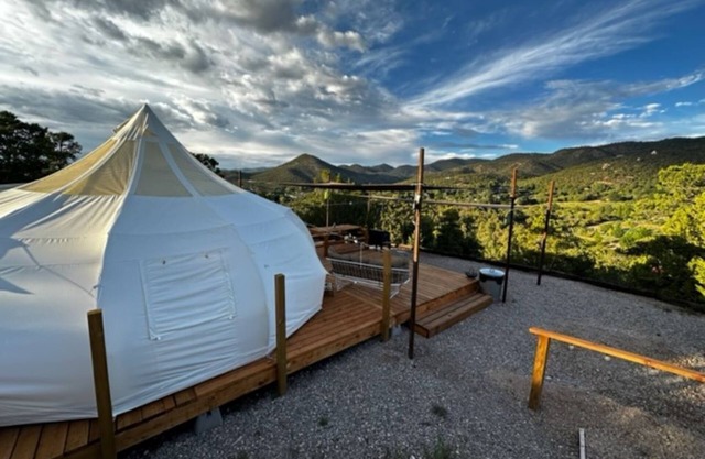 Luxury Glamping in High Rolls Mountain Park, NM Stunning Views & Modern Comforts