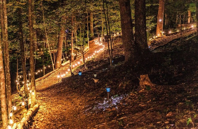 Luxury Glamping, private, romantic, cozy, heated - tent 1