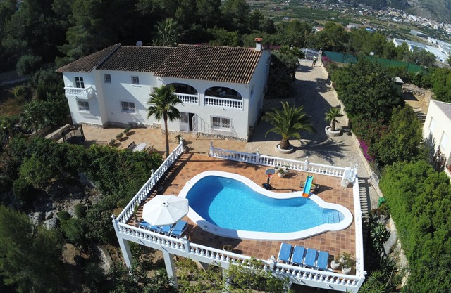 Luxury holiday villa Denia Spain 2-6 people with private pool and unobstructed view