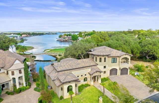 Luxury Lakeside Villa with Lake LBJ Access, Electric Boat Lift, & Countless Amenities
