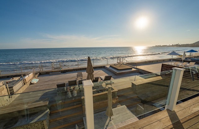 Luxury Oceanfront Beach House at Faria Beach - Summer Dates Still Available!
