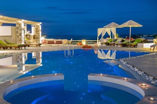 Luxury Paros Villa 2 Bedrooms Villa Royalty Beautiful Sea Views & Private Terrace Naousa