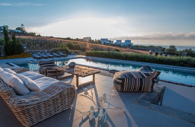 Luxury Paros Villa | Sea View Villa | 4 Bedrooms | Close to Golden Beach &.