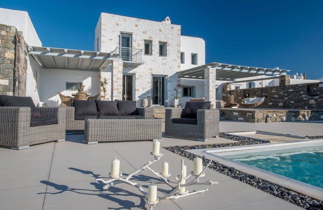 Luxury Paros Villa | Superior Villa | Private Pool | Stunning Interior | 7 BDR.