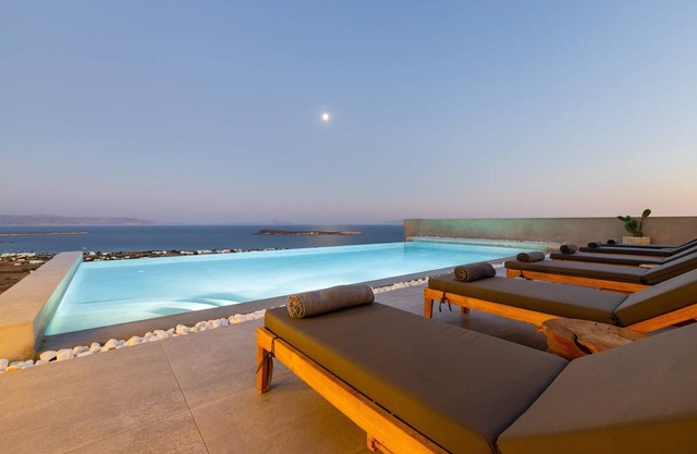 Luxury Paros Villas | Villa Liberty | 4 Bedrooms | Sea Views and Swimming Pool.