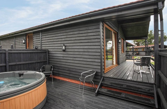 Luxury spacious lodge.