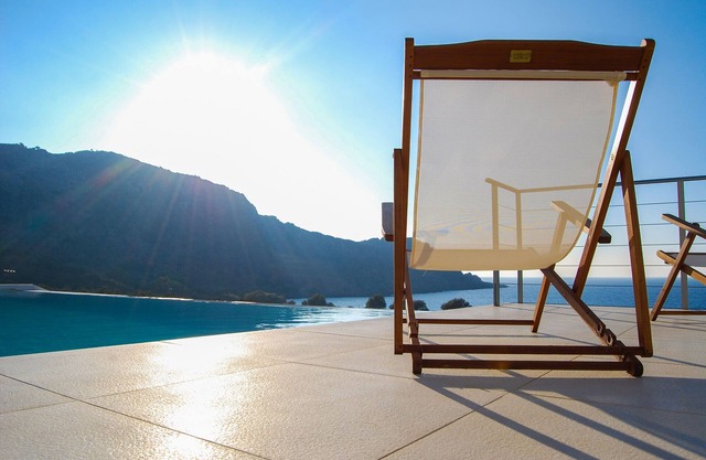 Luxury villa Corallium with sea view in Sfinari, Kissamos