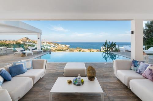 Luxury Villa Oceania Lindos with Private Infinity Pool